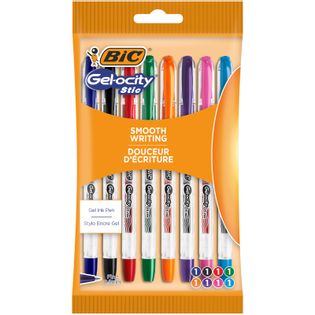 BIC Długopis żelowy Gel-ocity Stic mix 8 szt.