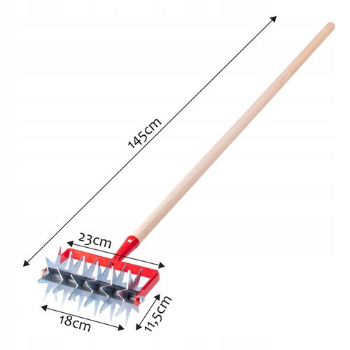 KULTYWATOR SPULCHNIACZ OBROTOWY DO GLEBY RĘCZNY na Arena.pl