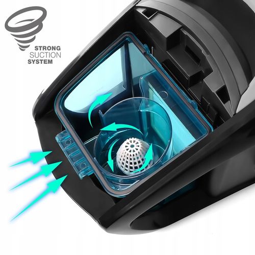 Odkurzacz BEZWORKOWY cyklonowy 700W FILTR HEPA mały lekki domowy 1,5L na Arena.pl