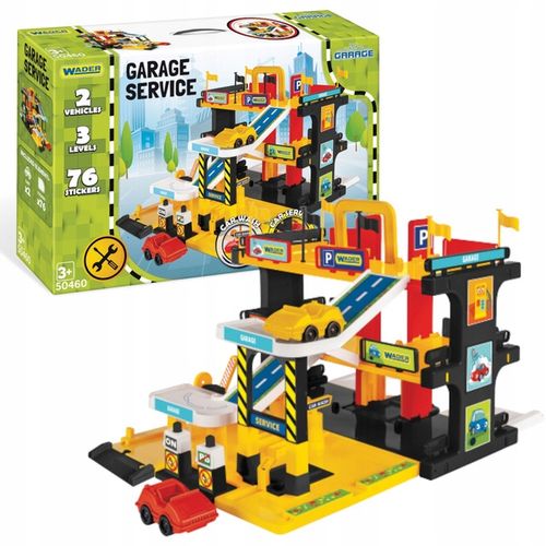 Wader 50460 Garaż Serwis parking + autka na Arena.pl