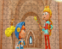 Puzzle tradycyjne GUS. Mały – wielki rycerz