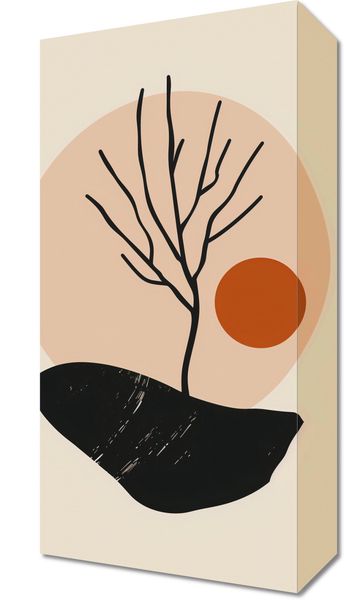 Obraz 20x40cm Nagie Drzewo zdjęcie 1