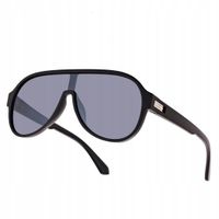 OKULARY Pilotki Aviator PRZECIWSŁONECZNE Filtr UV400 CZARNE + ETUI