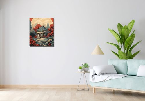 Obraz 50x60cm Idylla Rustykalna na Arena.pl