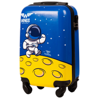 WALIZKA KIDS KABINOWA TWARDA WINGS BLUE ASTRONAUT XS 18"