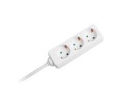 URZ3070-1,5 Przedluzacz bialy KEMOT 3 gniazda typ