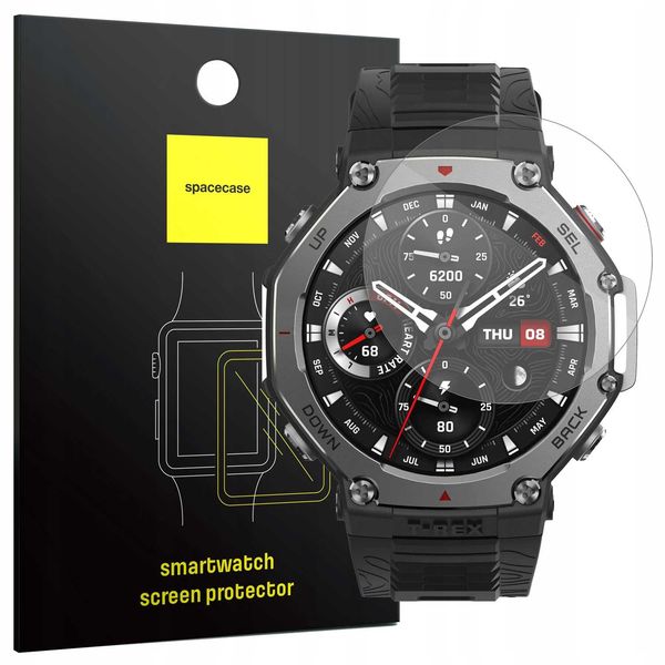 Spacecase SW Glass 2.5D Amazfit T-Rex 3 zdjęcie 1