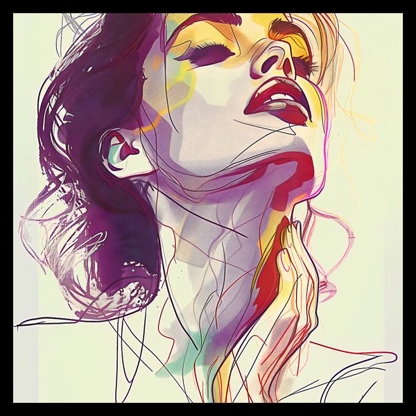 Plakat 30x30cm Płynność zdjęcie 2