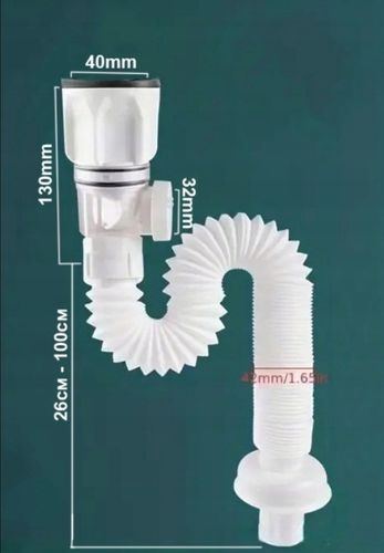 ZESTAW: SYFON UMYWALKOWY DO UMYWALKI + KOREK KLIK-KLAK Z PRZELEWEM na Arena.pl