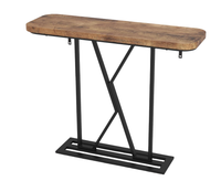 Wąski Stolik Konsolowy 100 cm Industrialny Loft Rustykalny Drewniany