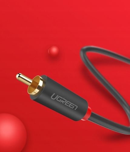 UGREEN Pozłacany Kabel Hi-Fi Przewód Audio 2x RCA Do 2x RCA Cinch 2m na Arena.pl