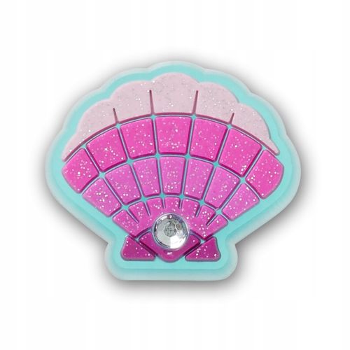 Przypinka Ozdoba Crocs Charms Jibbitz Pin Do Butów Pink Seashell with Gem na Arena.pl