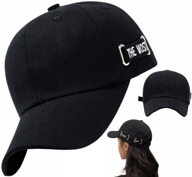 Czapka Letnia Z Daszkiem Bejsbolówka Jeans Vintage zdjęcie 3