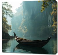 Obraz 70x70cm Samotność na Tafli