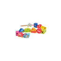 CLASSIC WORLD Drewniane Koraliki Ruch Drogowy 1