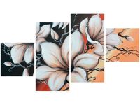 OBRAZ MAGNOLIA SUNSET KWIATY ZACHÓD SŁOŃCA