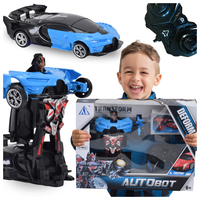 Auto Transformer Zdalnie Sterowane Robot Samochód 2w1 Na Pilot Akumulator