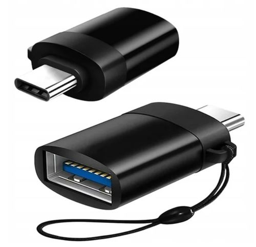 PRAKTYCZNY ADAPTER PRZEJŚCIÓWKA PRZEJŚCIE USB TYPE-C DO USB 3.0 OTG + SMYCZ na Arena.pl