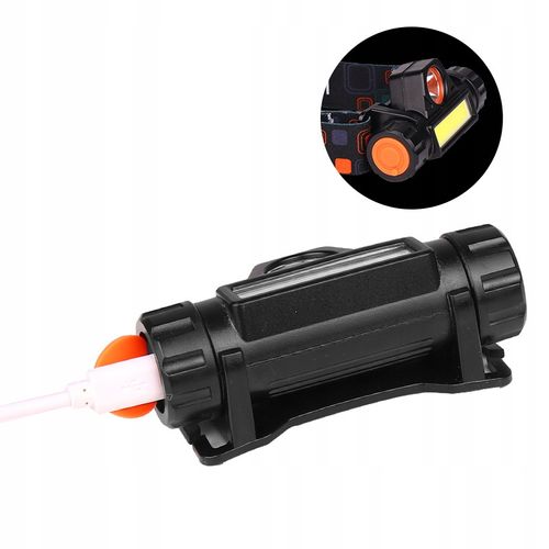 CZOŁÓWKA LED Magnes USB Akumulator MOCNA XPE COB na Arena.pl