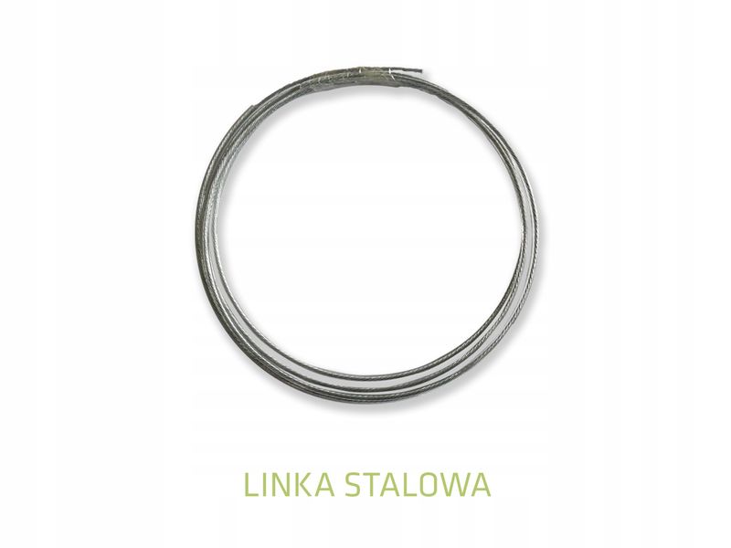 LINKA STALOWA W OTULINIE PCV DO ŻAGLI zdjęcie 1