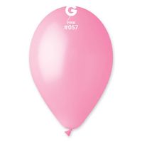 Balony pastelowe różowy jasny #057,  30 cm 3 szt.