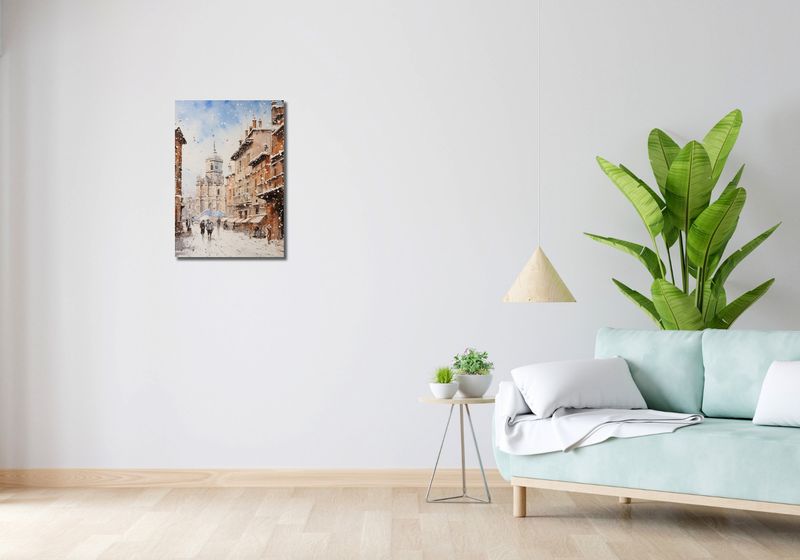 Obraz 40x60cm Urok Starych Miast zdjęcie 2