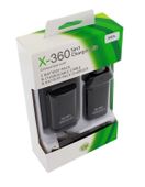 ZESTAW XBOX 360 ŁADOWARKA 2 AKUMULATORY BATERIE + KABEL USB
