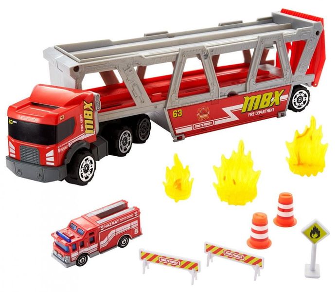 Matchbox Transporter samochód strażacki GWM23 zdjęcie 1