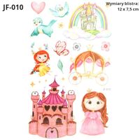 Tatuaże z brokatem księżniczki/ baletnice - JF-010