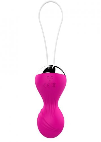 kulki vibrating silicone kegel balls usb 10 function / remote control  pink na Arena.pl