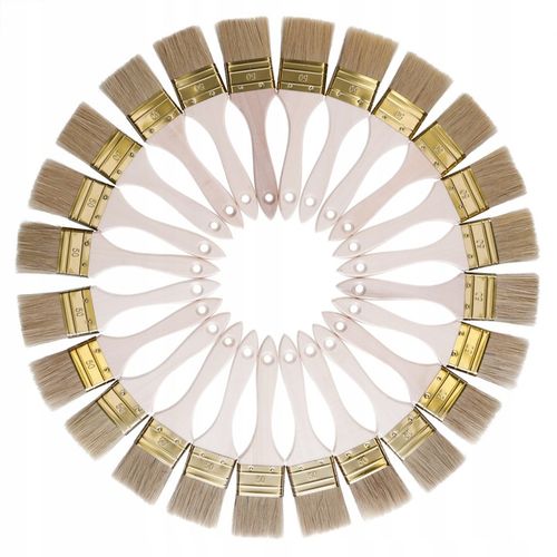 PĘDZLE PŁASKIE ANGIELSKIE 50mm x 24szt PRODUCENT na Arena.pl