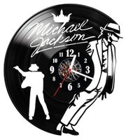 Zegar ścienny z płyty winylowej Michael Jackson 548.14
