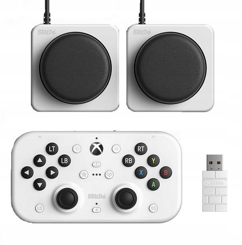Kontroler bezprzewodowy 8BITDO Lite SE 2.4G Biały na Arena.pl