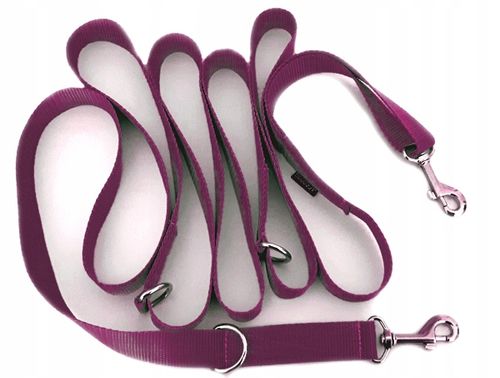 Smycz PRZEPINANA 3m szer 2cm KOLORY na Arena.pl