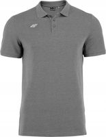 4F KOSZULKA POLO SZARA POLÓWKA 100% BAWEŁNA TSM008B r. XXL