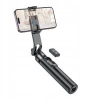 Selfie stick Hoco K21 statyw z pilotem bezprzewodowym czarny
