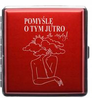 Papierośnica z grawerem PREZENT dla dziewczyny na dzień kobiet