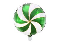 Balon foliowy "Cukierek", zielony, 35 cm [balon z helem]