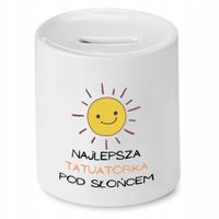 Dla Tatuażysty Prezent Skarbonka Najlepsza Pod Z Nadrukiem Ze Zdjęciem