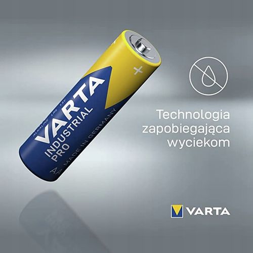 40x Bateria Varta Industrial alkaliczna AA R6 1,5V na Arena.pl
