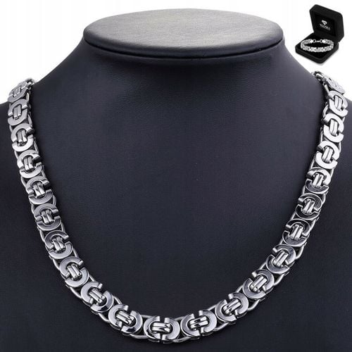 GRUBY Łańcuszek Srebrny Męski PREZENT dla CHŁOPAKA Mężczyzny KRÓLEWSKI na Arena.pl