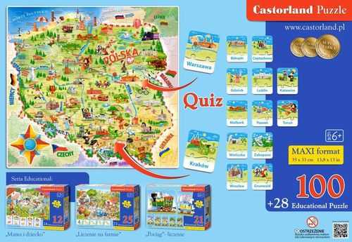 Edukacja e-142 mapa polski na Arena.pl