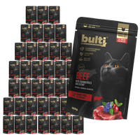 BULTI Superfood mokra karma dla kota Wołowina Żurawina i Kocimiętka 40x100g