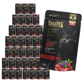 BULTI Superfood mokra karma dla kota Wołowina Żurawina i Kocimiętka 40x100g