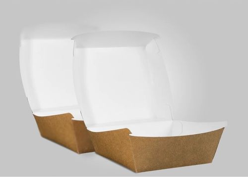 Opakowanie na Hamburgera Pudełko Burger Box Kraft Duże 150x150x80mm 100szt na Arena.pl