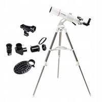 Teleskop soczewkowy powiększenie 160x STATYW fotoadapter 640mm Bresser