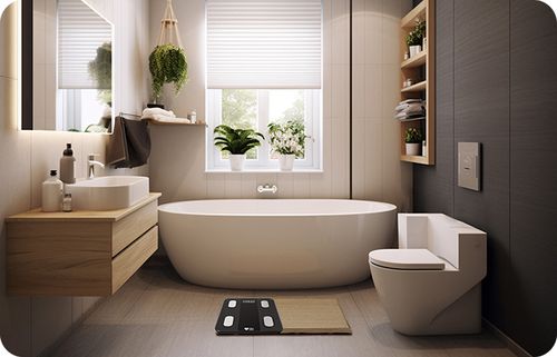 WAGA ŁAZIENKOWA ANALITYCZNA ELEKTRONICZNA SMART BMI TŁUSZCZ APLIKACJA na Arena.pl