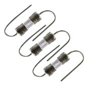 3x Bezpiecznik szklany 10A F10A 3.6x10 mm lutowany do PCB z nóżkami