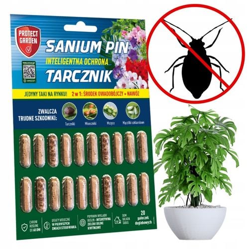 SANIUM PIN 2w1 PAŁECZKI DOGLEBOWE ziemiórki przędziorki wełnowce na Arena.pl