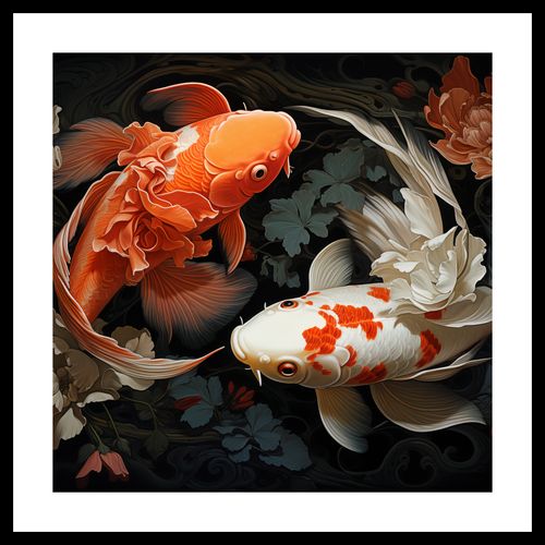 Plakat 50x50cm Harmonijny Taniec na Arena.pl